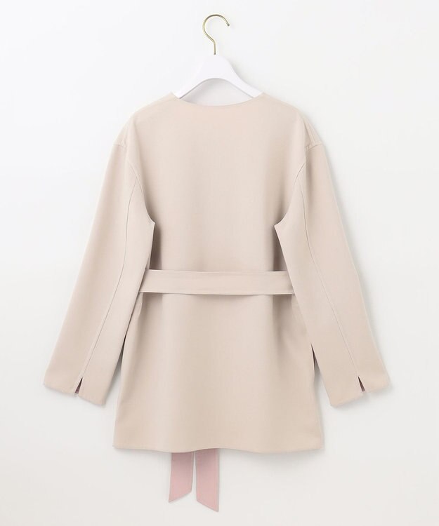 ANY SIS S 【2WAY・リバーシブル】スプリングショートリバー コート ベージュ