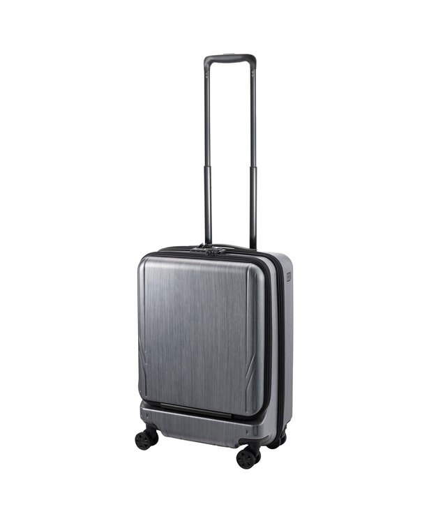 ACE BAGS & LUGGAGE ace. ジェットエクセル スーツケース 34リットル タテ型 06854 エース ガンメタリックヘアライン