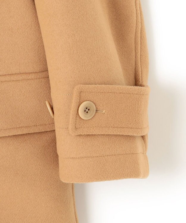 J.PRESS YORK STREET 【UNISEX】メルトン ダッフルコート キャメル系
