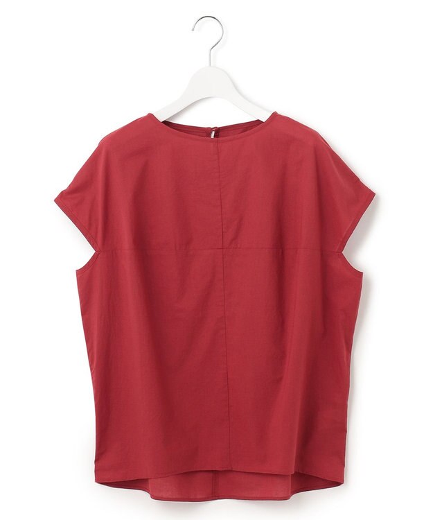 J.PRESS YORK STREET 【WOMEN】ドルマンブラウス レッド系