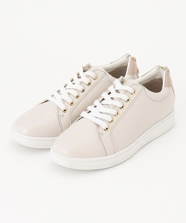 ANY SIS 【美人百花7月号掲載】ノーブルメタル スニーカー WEB限定 アイボリー