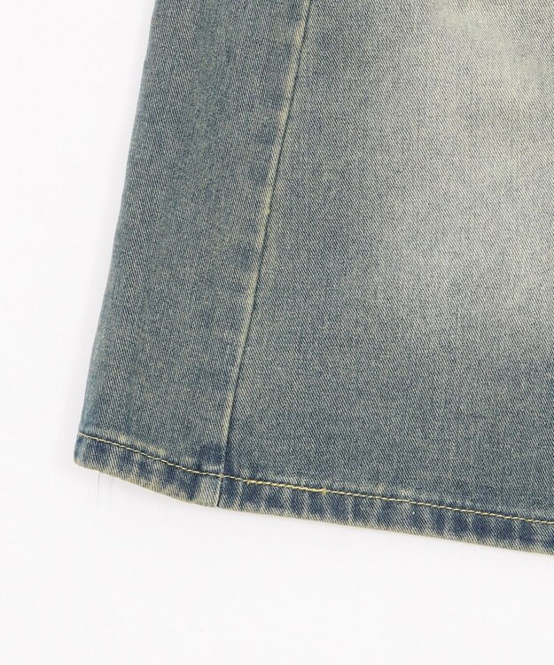 WEGO バギーハーフデニム デニム中濃色