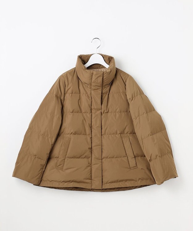 自由区 L 【17号サイズまで展開・WEB限定カラーあり・SHIHOさん着用】マイクロタッサーダウン コートⅡ [WEB限定]キャメル