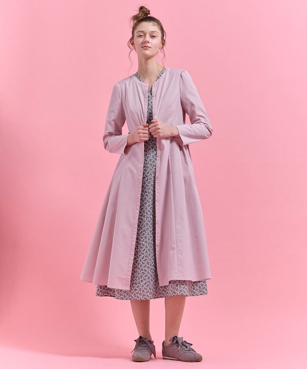 TOCCA 【chayさん着用】ROSE CHEEK 2WAY ドレス＆コート ピンク系