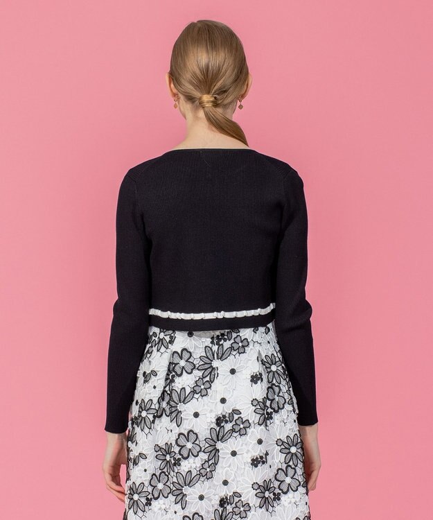 TOCCA 【洗える！】ETERNAL KNIT カーディガン ブラック系