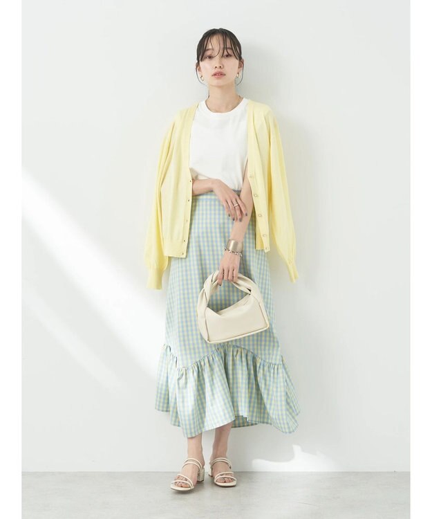 earth music&ecology ノースリーブカットソー（汗じみ防止） Off White