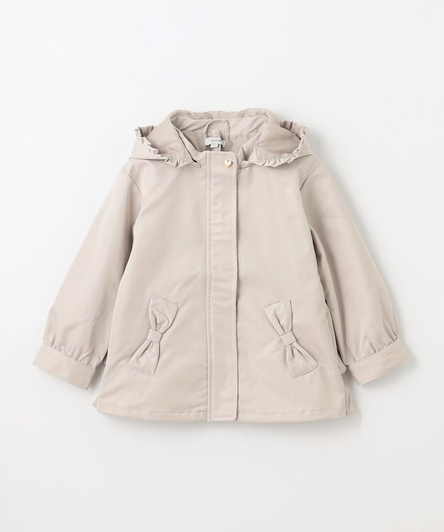 ANY KIDS ガーリーマウンテンパーカー ミルキーベージュ