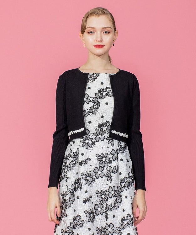 TOCCA 【洗える！】ETERNAL KNIT カーディガン ブラック系