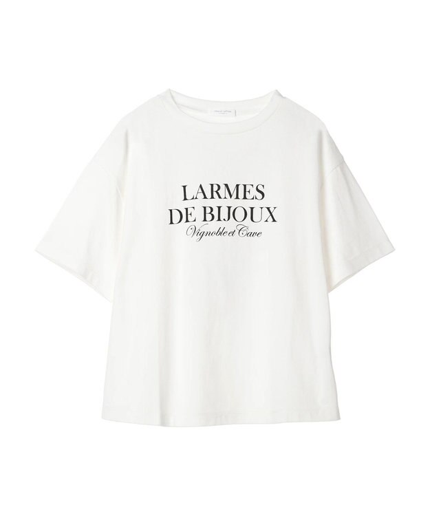 Green Parks 両面ロゴツアーボックスＴシャツ Off White