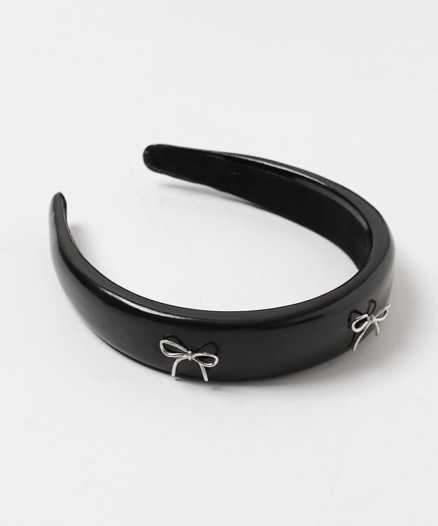 WEGO L3メタルリボンカチューシャ ブラック