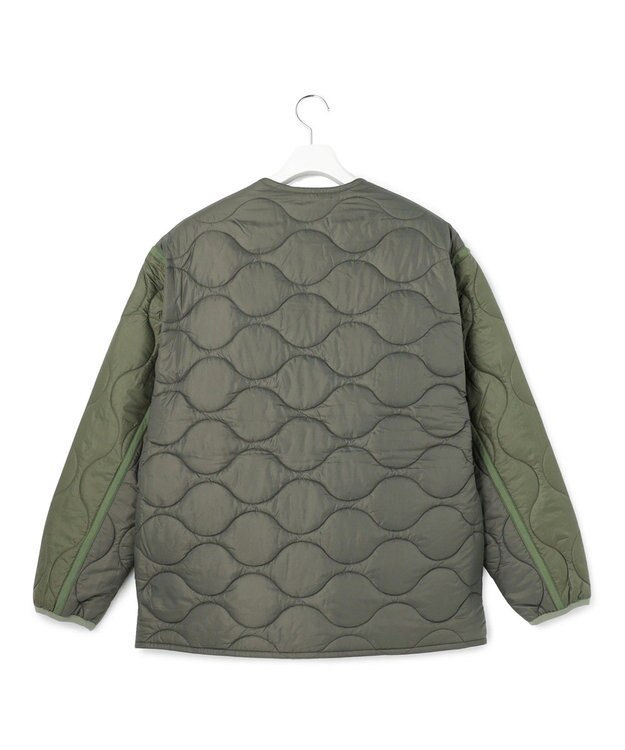 J.PRESS YORK STREET 【UNISEX】ライナーキルティング ブルゾン カーキ系