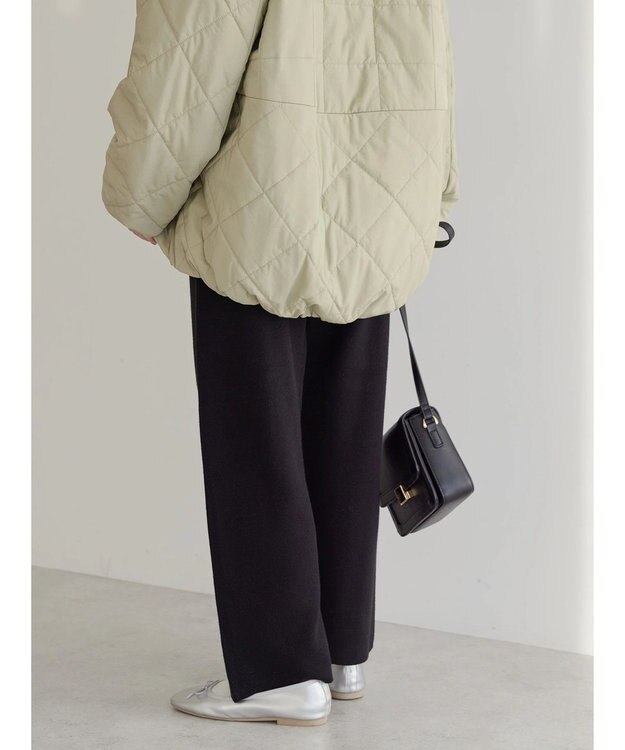 AMERICAN HOLIC バイパチ総針ニットパンツ Black