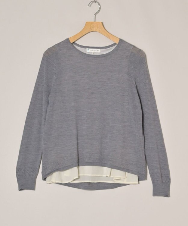 ONWARD Reuse Park 【組曲】ニット秋冬 グレー