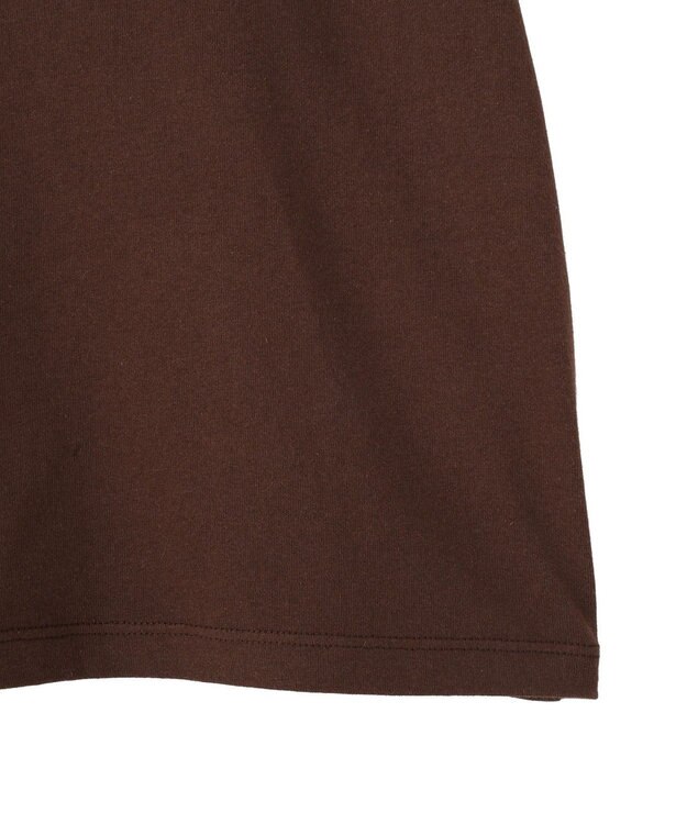 AMERICAN HOLIC サガラ刺繍Ｔシャツ Brown