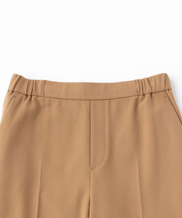 UNFILO 裏起毛テーパードパンツ キャメル