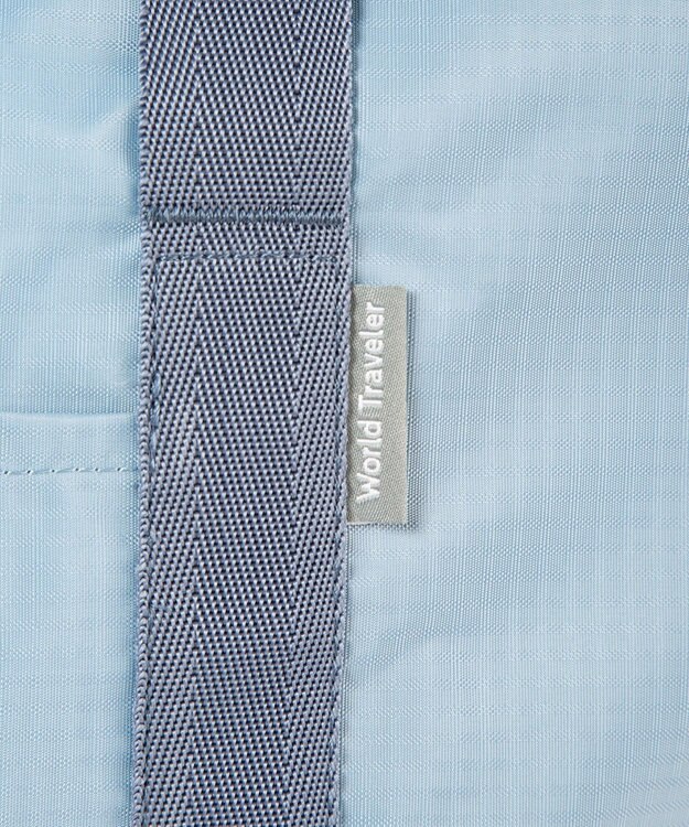 ACE BAGS & LUGGAGE World Traveler  タイヴァス トートバッグ 折りたたみ可能 20L 折りたたみ可能 セットアップ可能 ポーチ付き ワールドトラベラー アルコ 旅行 お出かけ 63711 ブルー