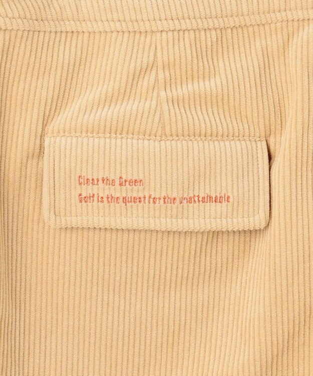 PW CIRCULUS 【WOMEN】コーデュロイ スカート見えショーツ ベージュ系