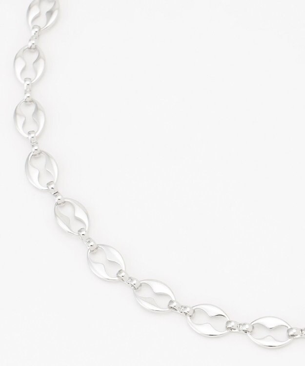 ICB ショートチェーンネックレス シルバー［アイレットチェーン］系