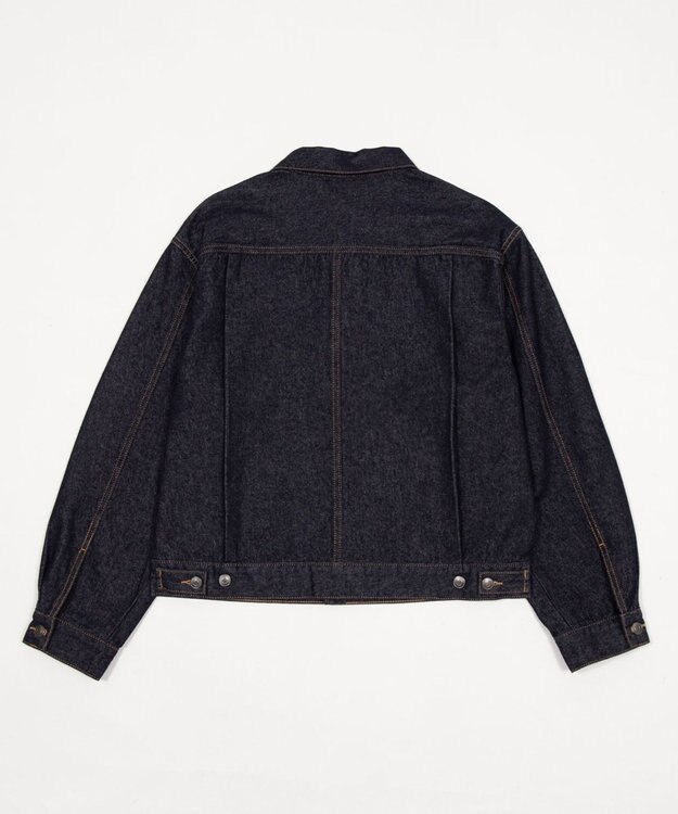 WEGO 【ユニセックス着用ITEM】リジットデニムジャケット デニムブラック