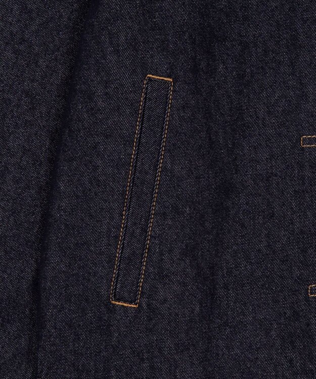 WEGO 【ユニセックス着用ITEM】リジットデニムジャケット デニムブラック