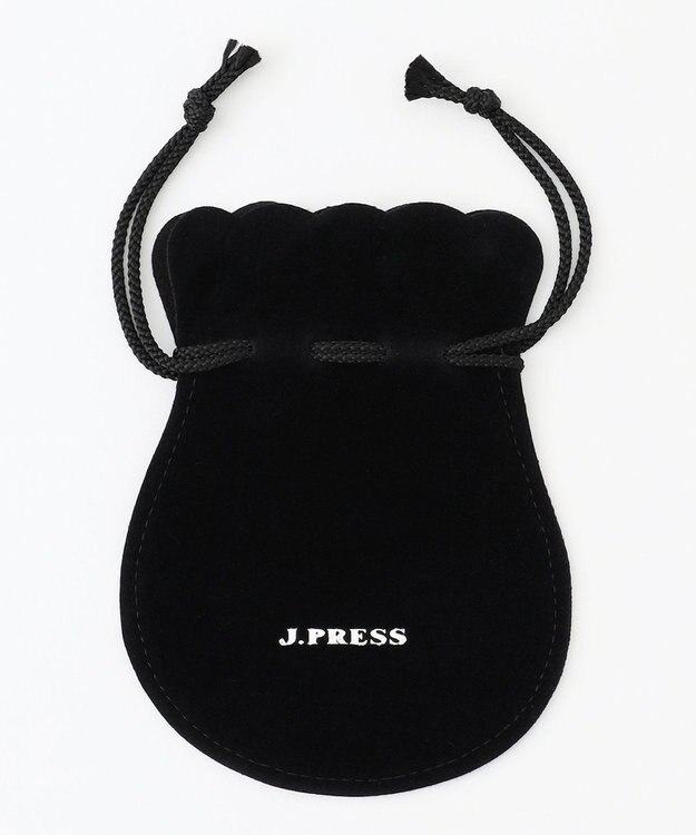 J.PRESS LADIES レザー キルトピン グレー系