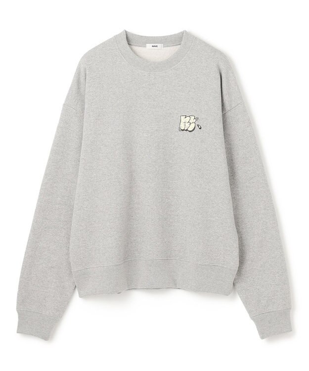 NAVE 【xNAVE】Six Sence Recordコラボ グラフィッククルースウェット ライトグレー系