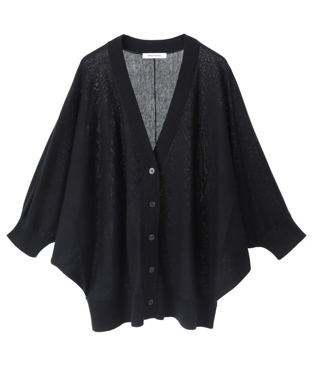AMERICAN HOLIC UVカットドルマンニットカーディガン Black