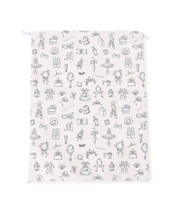 Chacott バレリーナメッシュ巾着L アイリス