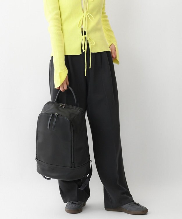 ACE BAGS & LUGGAGE W&.Day/Night ピルクエット レザーリュック A4サイズ 13.3インチPC収納 19011 ダブルアンドデイナイト ブラック