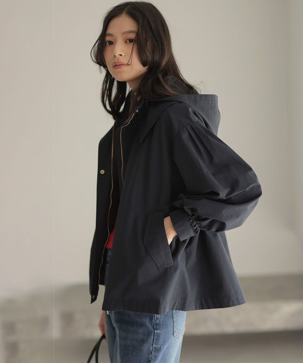 組曲 L 【先行予約】2WAYライトマウンテンパーカー ネイビー系