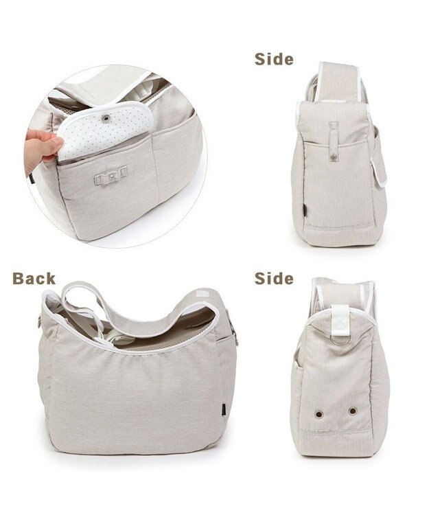 PET PARADISE キャリーバッグ 【小型犬】 パイピング ベージュ