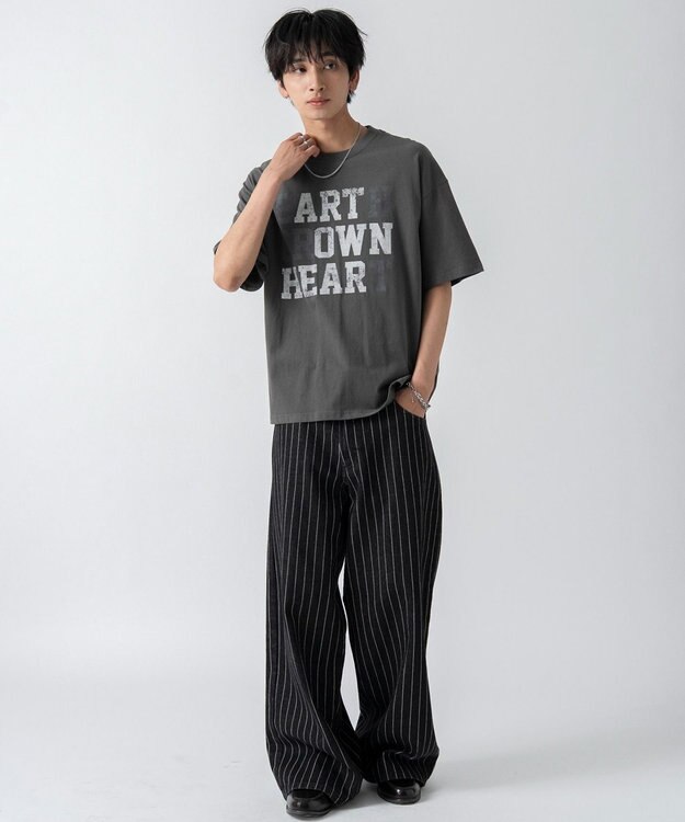 WEGO 【ユニセックス着用ITEM/SMLサイズ展開】アソートグラフィックBIG　T2（SS） 柄8