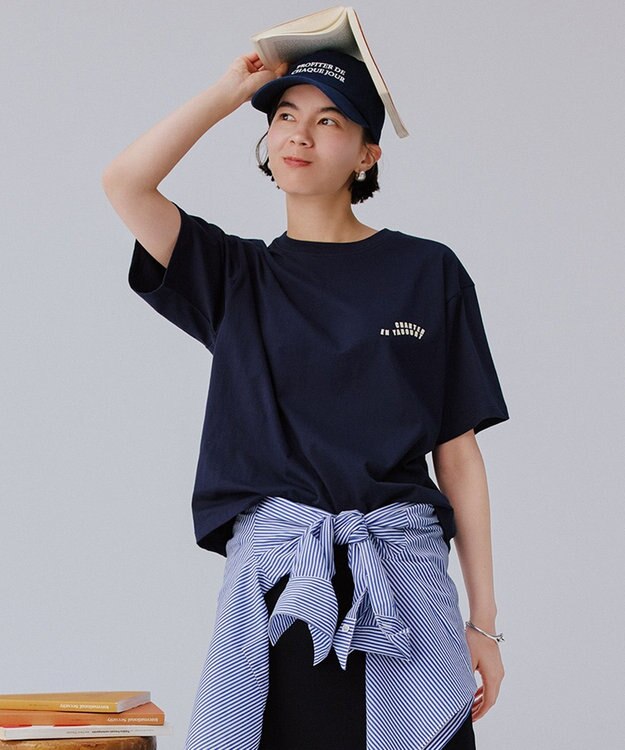 UNFILO CLEAN Tee ネイビー3