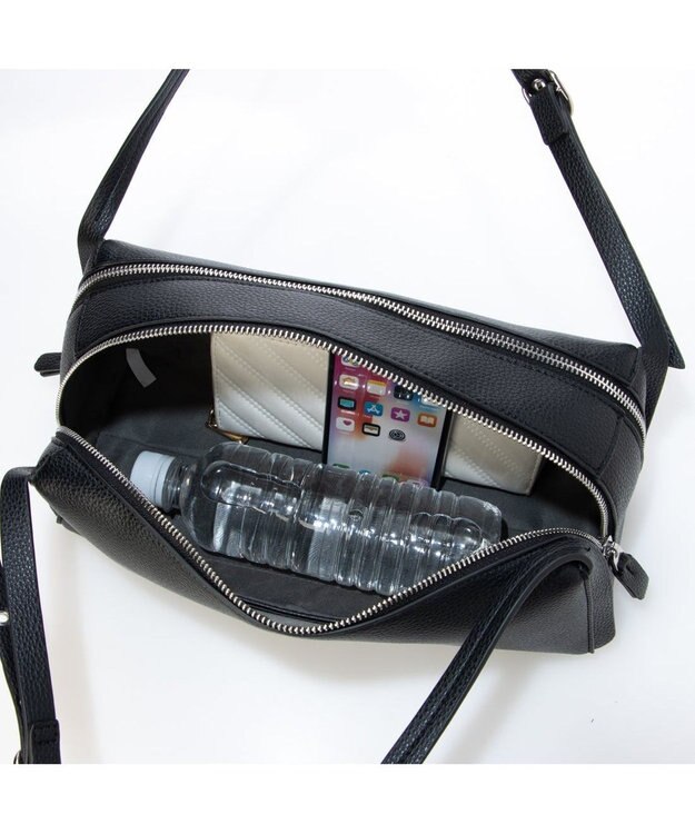 UNBILLION カカトゥ kakatoo / ダブルファスナーセミショルダー ブラック