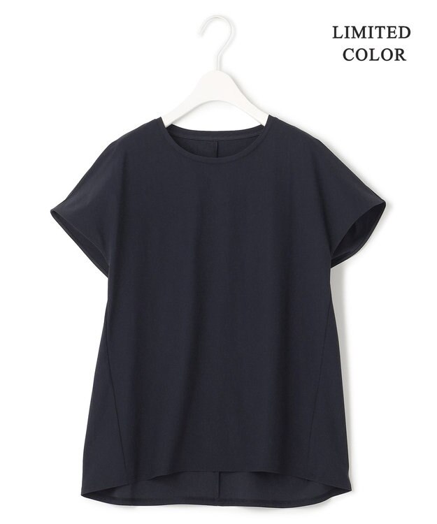 ICB 【接触冷感・UVカット・速乾・洗える】マットスキューバ 半袖プルオーバー ネイビー系［WEB限定］