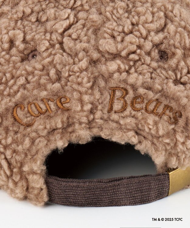 MOONBAT Care Bears(ケアベア) ボアキャップ 帽子 手洗い可能 サイズ調整可能 モカブラウン