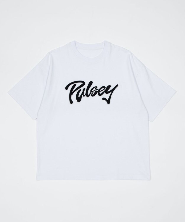 WEGO 【ユニセックス着用ITEM//MLサイズ展開】接触冷感グラフィックBIG　T（SS） ホワイト