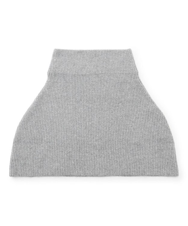 UNFILO 【WEB/一部店舗限定】ふわふわニット ケープスヌード グレー