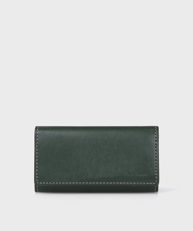 Paul Smith ワックスレザー キーケース グリーン