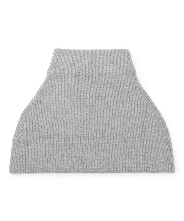 UNFILO 【WEB/一部店舗限定】ふわふわニット ケープスヌード グレー