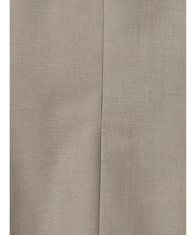 Te chichi ノーカラーダブルブレストジャケット ベージュ