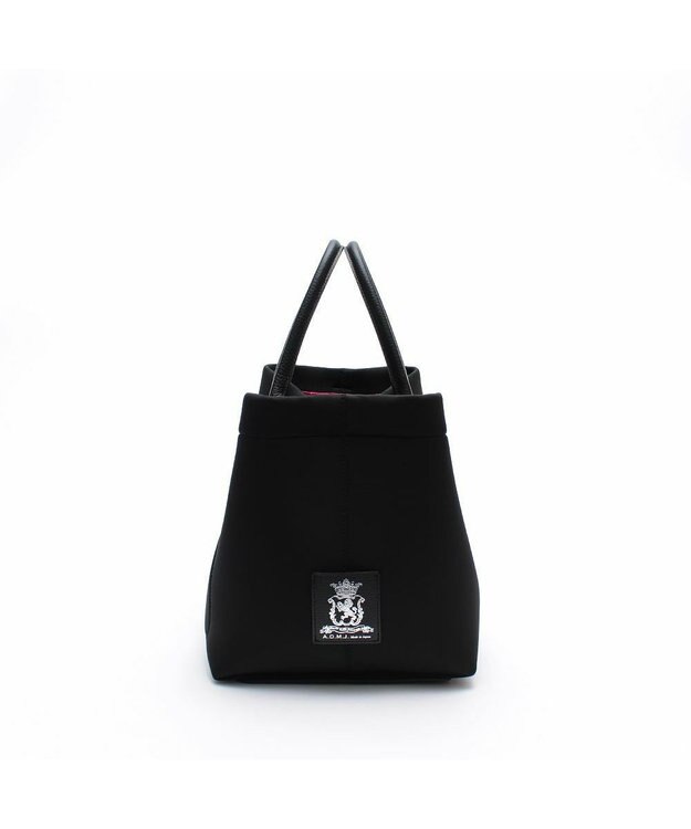 A.D.M.J. 【魔法の様に軽い】NEWマジックライトステッチ刺しゅうトートM ネグロ