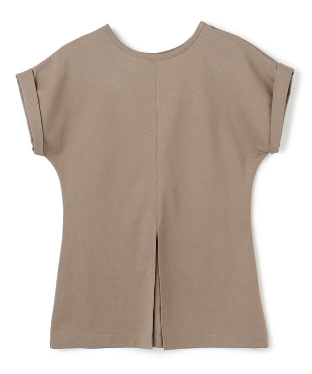 uncrave ダブルフェイスジャージー 2WAYスリットトップス トープ