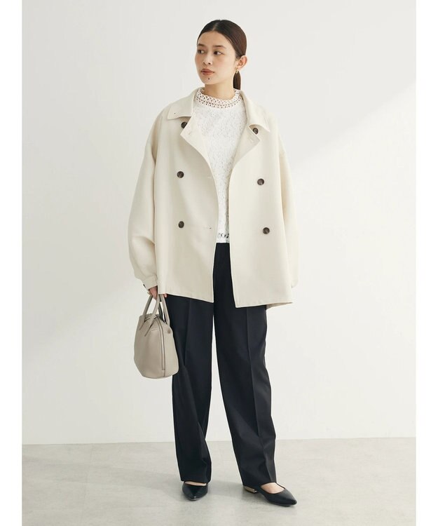 Green Parks ・Ｐｅｔｉｔ　Ｆｌｅｕｒ　イロイロレースブラウス Off White