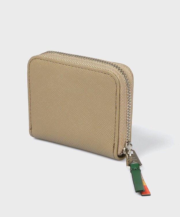 Paul Smith アーティストストライププラー コインケース ベージュ
