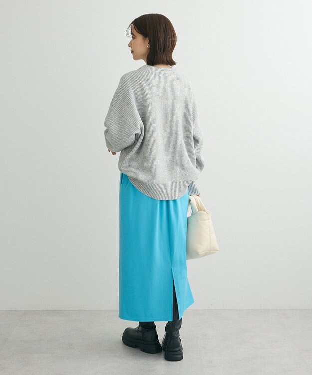 Green Parks ・Ｐｅｔｉｔ　Ｆｌｅｕｒ　ラメ＆スパンコールニット Gray