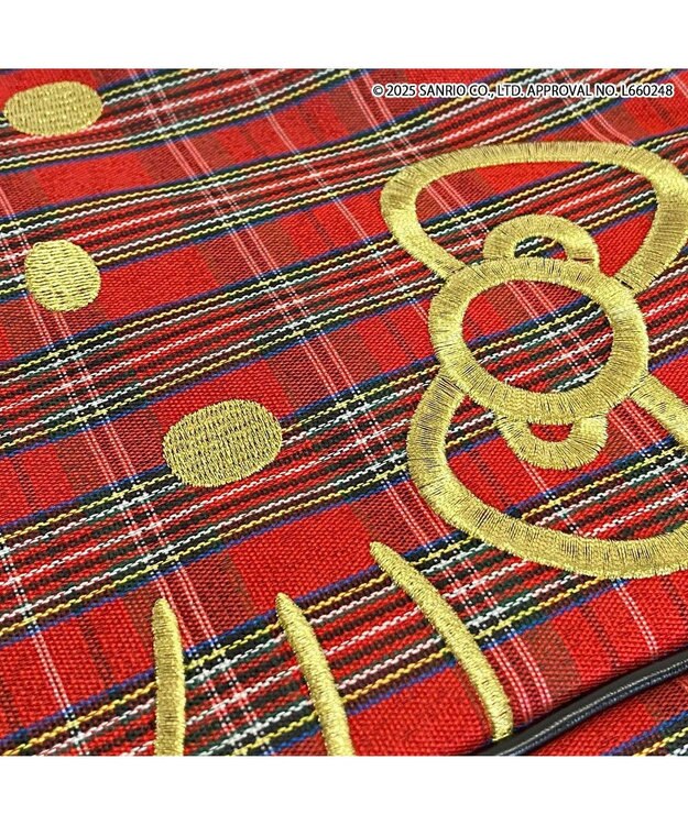 ROOTOTE 8464【サンリオ】IP.べビールー.チェック.ハローキティA 02：レッド