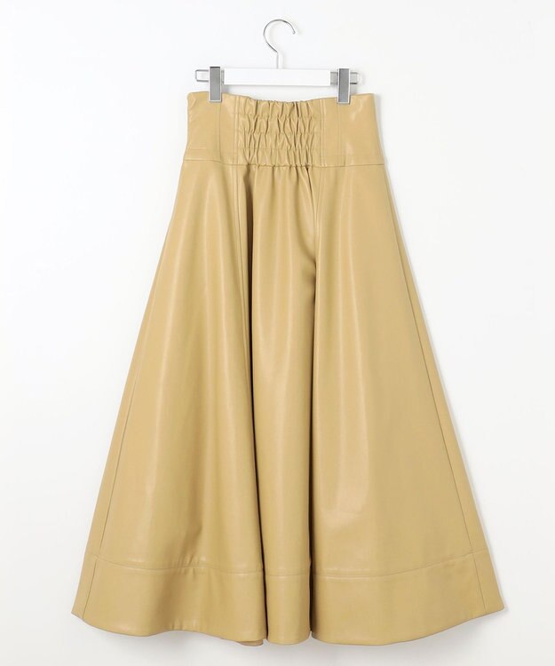 Feroux 【古畑星夏さん着用】フロントビット スカート ベージュ系