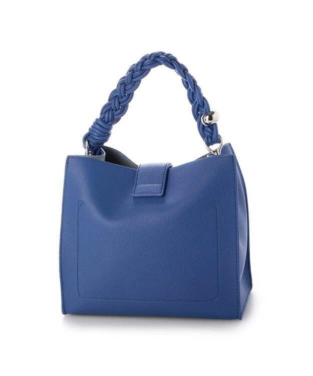 UNBILLION カシュカシュ cachecache / ベルトフラップメッシュハンドル2wayトート ブルー