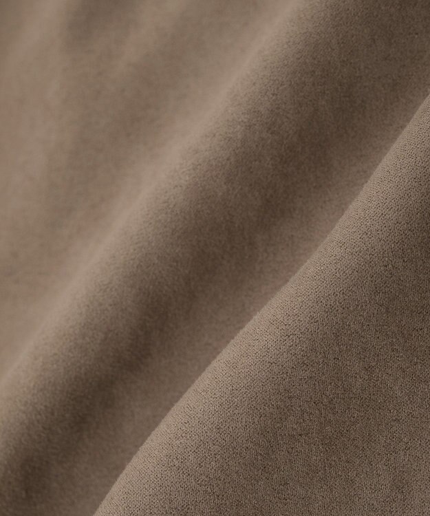 Green Parks スウェードライクギャザーブルゾン Light Brown